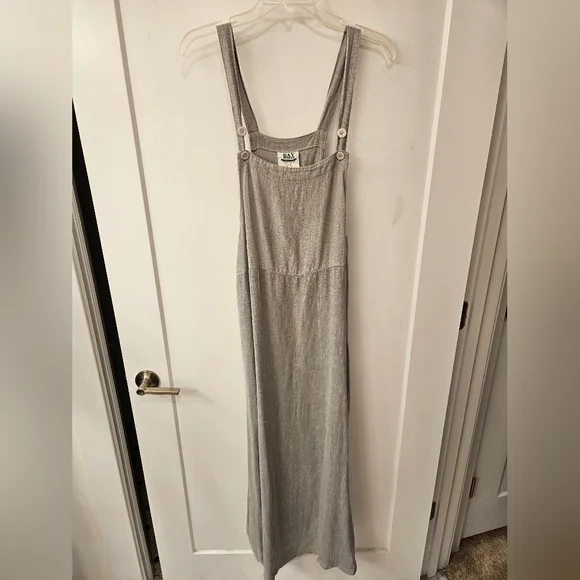Bay State Clothing Co. | Dresses | Vintage Nwt Linen Gray Bay Street Clothing Co Maxi Jumper Dress Size M | Poshmark Bay State Clothing Co. | Dresses | Vintage Nwt Linen Gray Bay Street Clothing Co Maxi Jumper Dress Size M | Poshmark